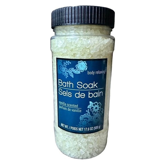 Other - Greenbrier vanilla scented bath salt, 17.6 ounce jar​​​​​​​